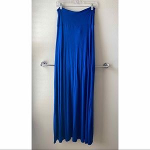 Yetts Royal Blue Strapless Dress